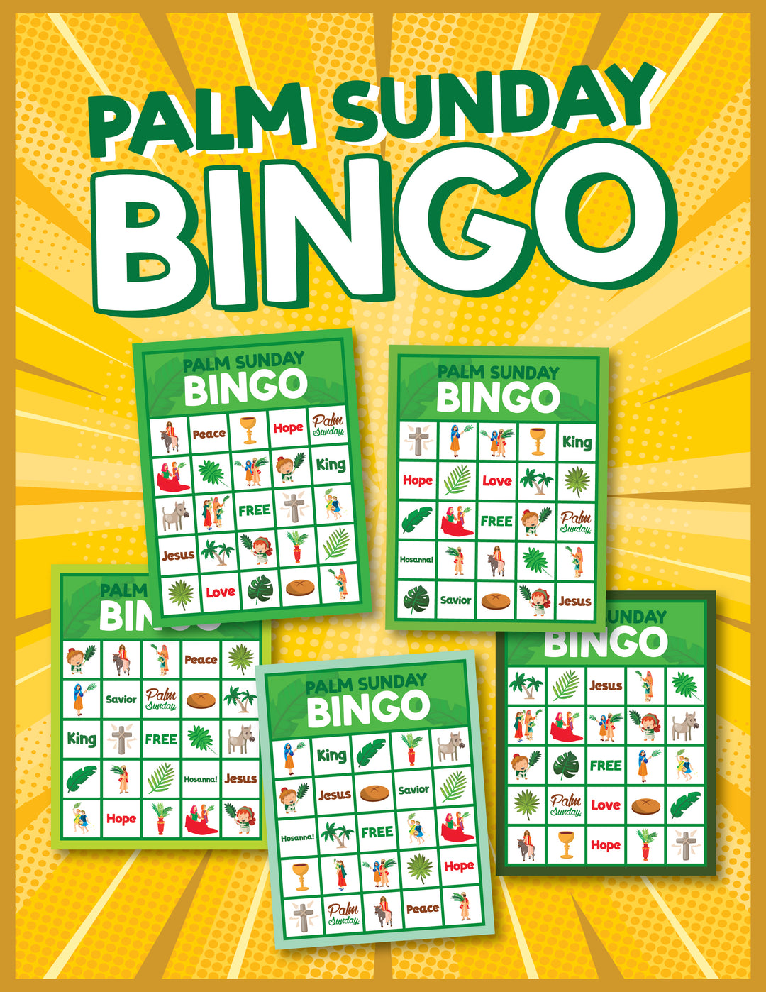 Palm Sunday Bingo