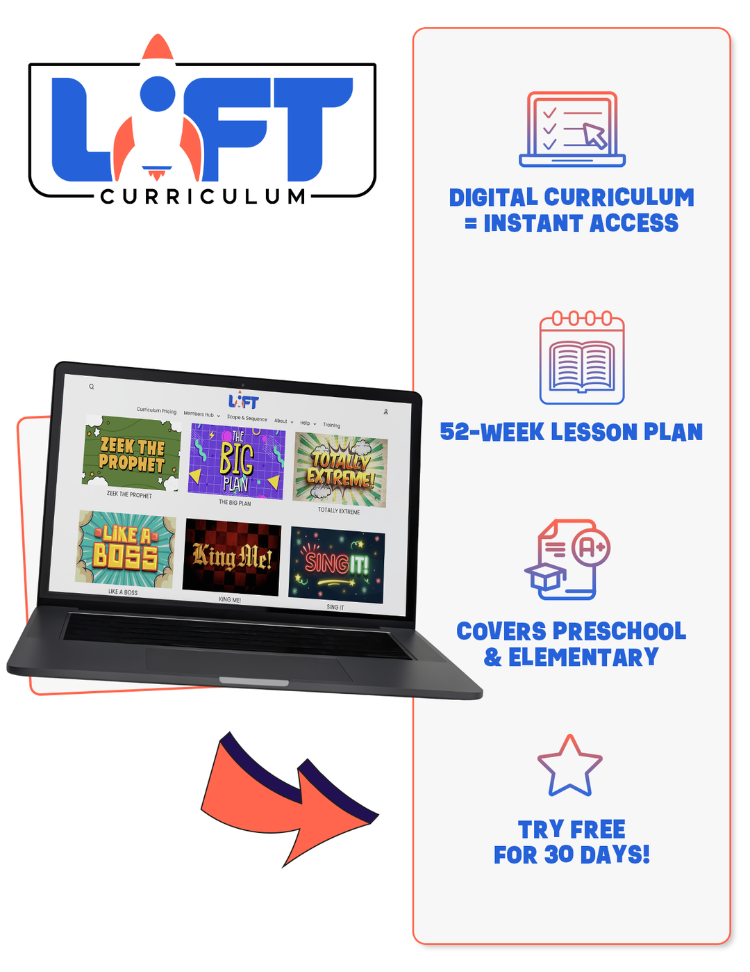 Lift Children's Ministry Curriculum