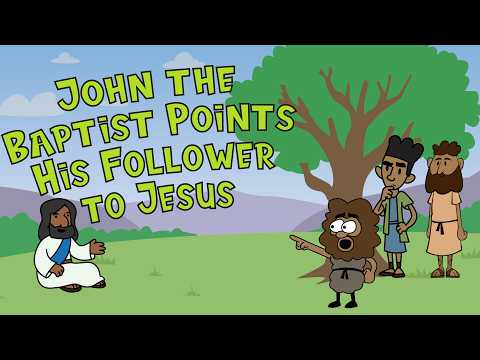 John The Baptist Points To Jesus