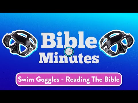 Swim Goggles - Reading The Bible