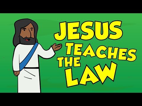 Jesus Teaches The Law