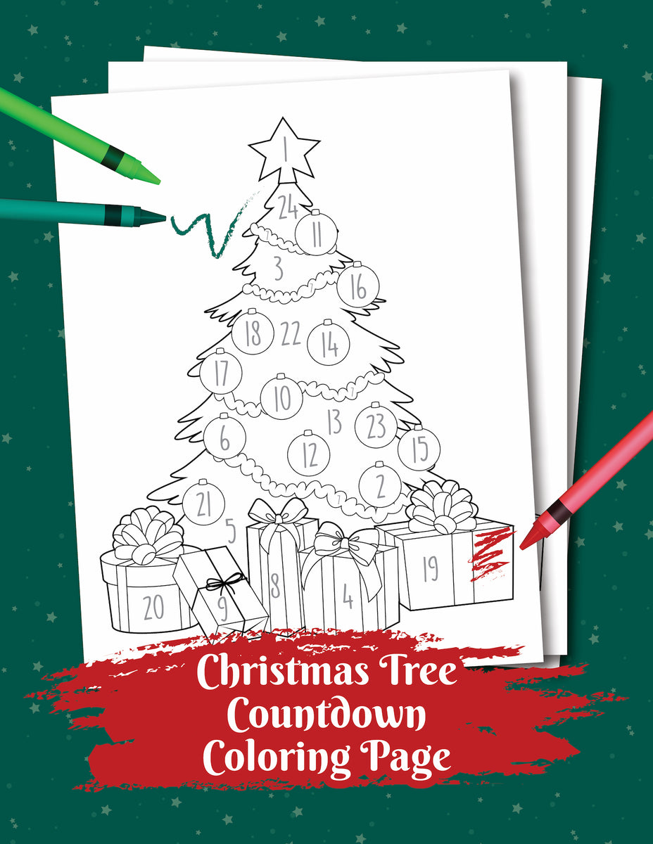 Christmas Coloring Countdown – Lift Curriculum