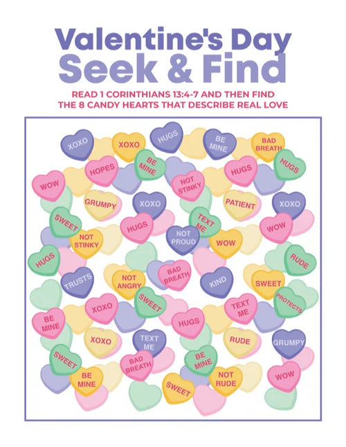 Valentine's Day Seek & Find