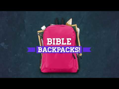 Bible Backpacks