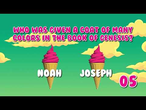 Ice Cream Cone Bible Trivia
