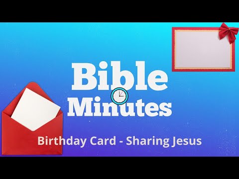 Birthday Cards - Sharing Jesus