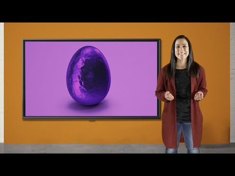 Purple Easter Egg - King of Kings