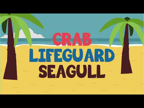 Crab, Lifeguard, Seagull
